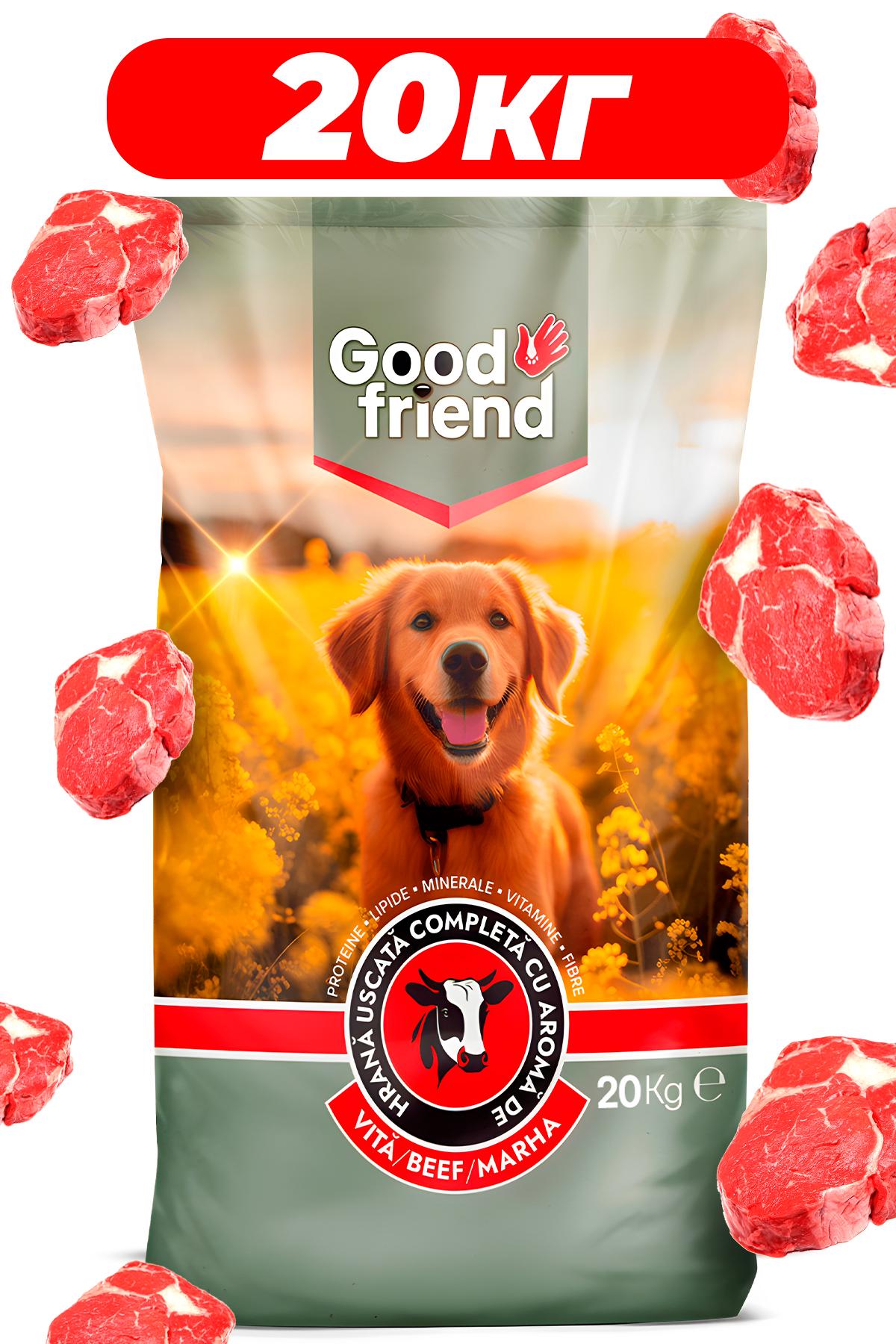 Корм для собак сухой Good Friend Beef со вкусом говядины 20 кг - фото 2 Корм для собак сухой Good Friend Beef со вкусом говядины 20 кг - фото 2