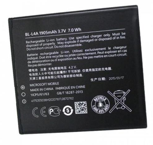 Аккумуляторная батарея BL-L4A Nokia Lumia 535 1905 mAh (000021831)