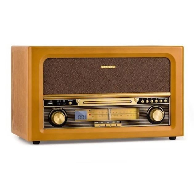 Стереосистема акустическая Auna Belle Epoque Retro Stereo (10040054)