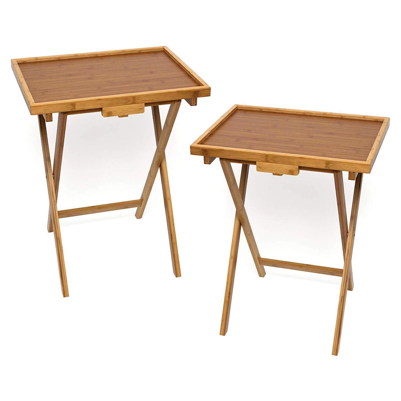 Столик раскладной из дерева Суон Мускат (СУН-001407) - фото 2 Столик раскладной из дерева Суон Мускат (СУН-001407) - фото 2