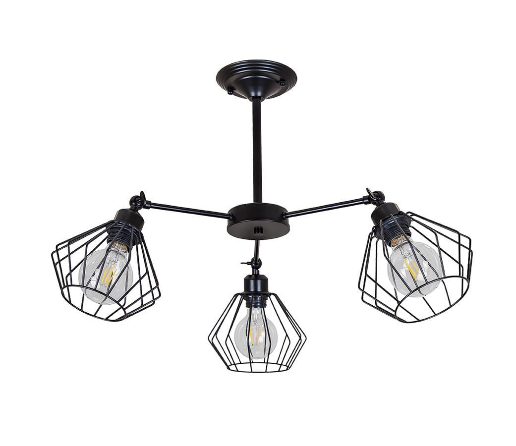 Люстра 752F108-3 BK Черный