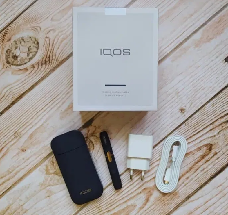 Пристрій для нагрівання тютюну IQOS 2,4 Plus Black - фото 3