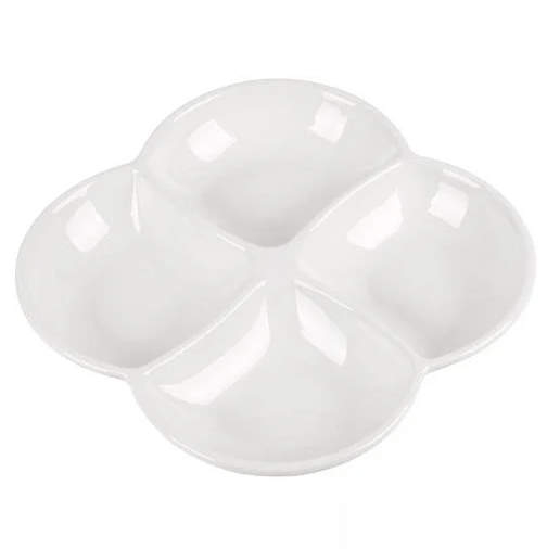 Менюшка фарфор 25х25х4,5 см (2622-11)