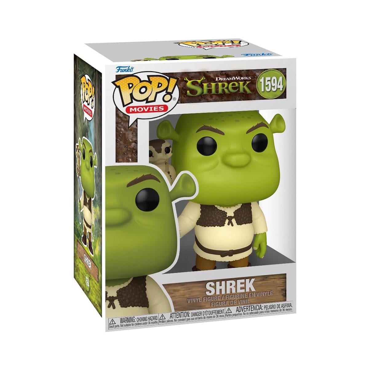 Детская игровая фигурка Funko POP коллекционная Shrek Шрек мультфильмы персонаж Зеленый (81176)