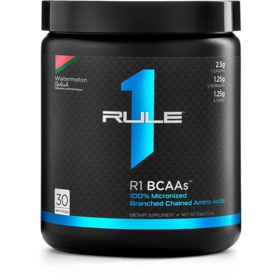 Аминокислота BCAA для спорта Rule One Proteins R1 BCAA Watermelon Splash 216 g 30 servings