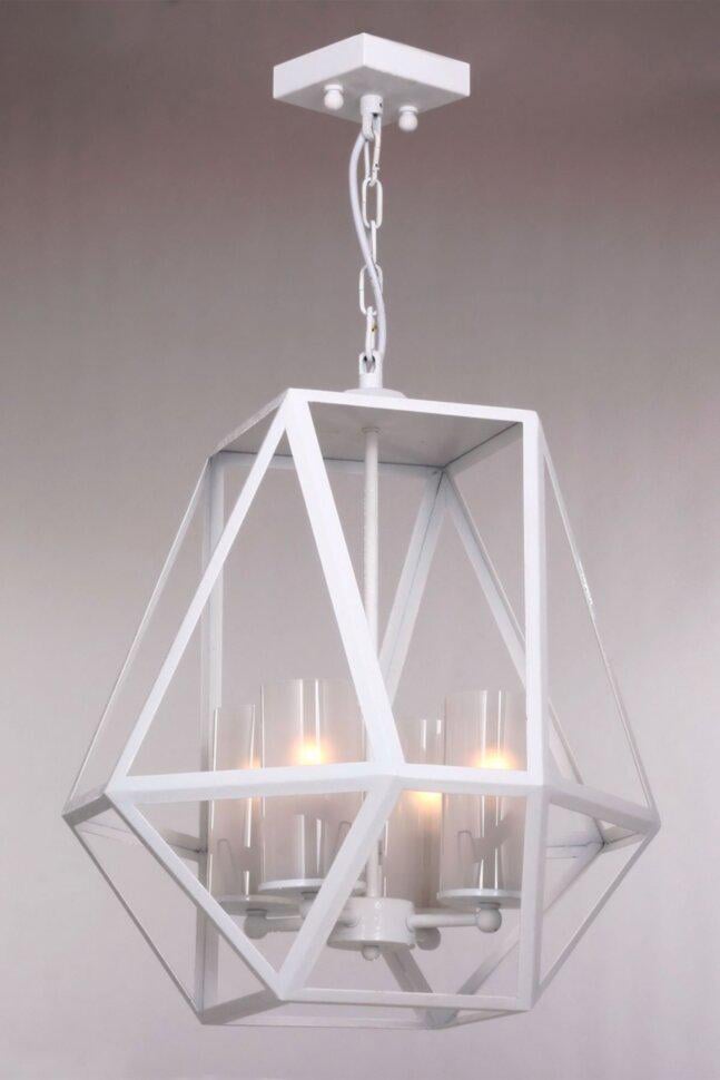 Люстра WunderLicht Wlc1334 40x148 см Бело-прозрачный (WLC1334-31W) Люстра WunderLicht Wlc1334 40x148 см Бело-прозрачный (WLC1334-31W)