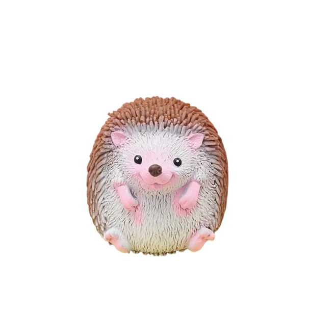 Игрушка-антистерес Сквиши Ежик 7 см Коричневый (22779)