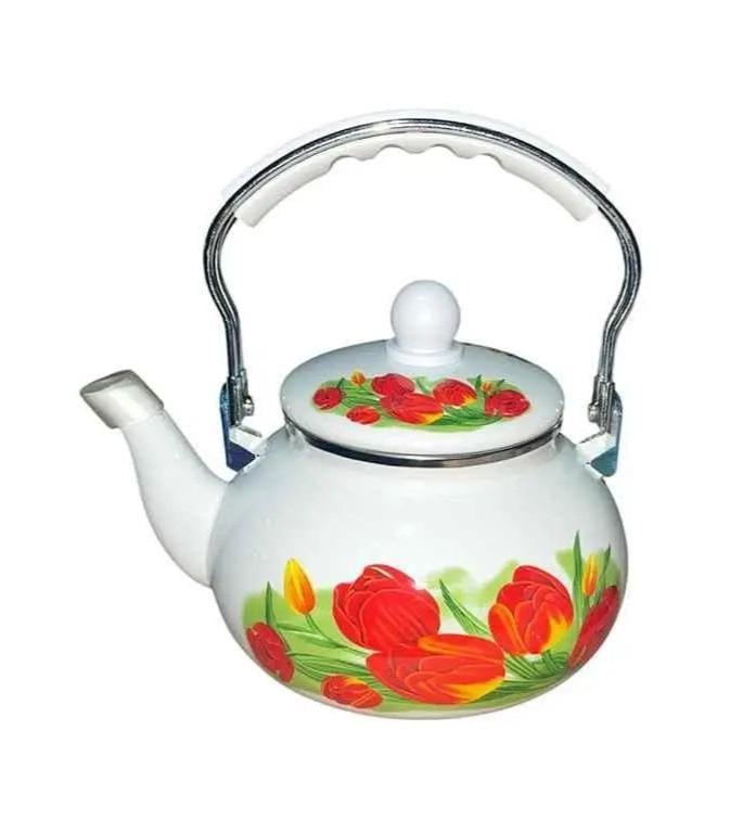 Чайник со свистком Edenberg EB-12604 эмалированный с турбо индукционным дном 2,5 л (26439043)