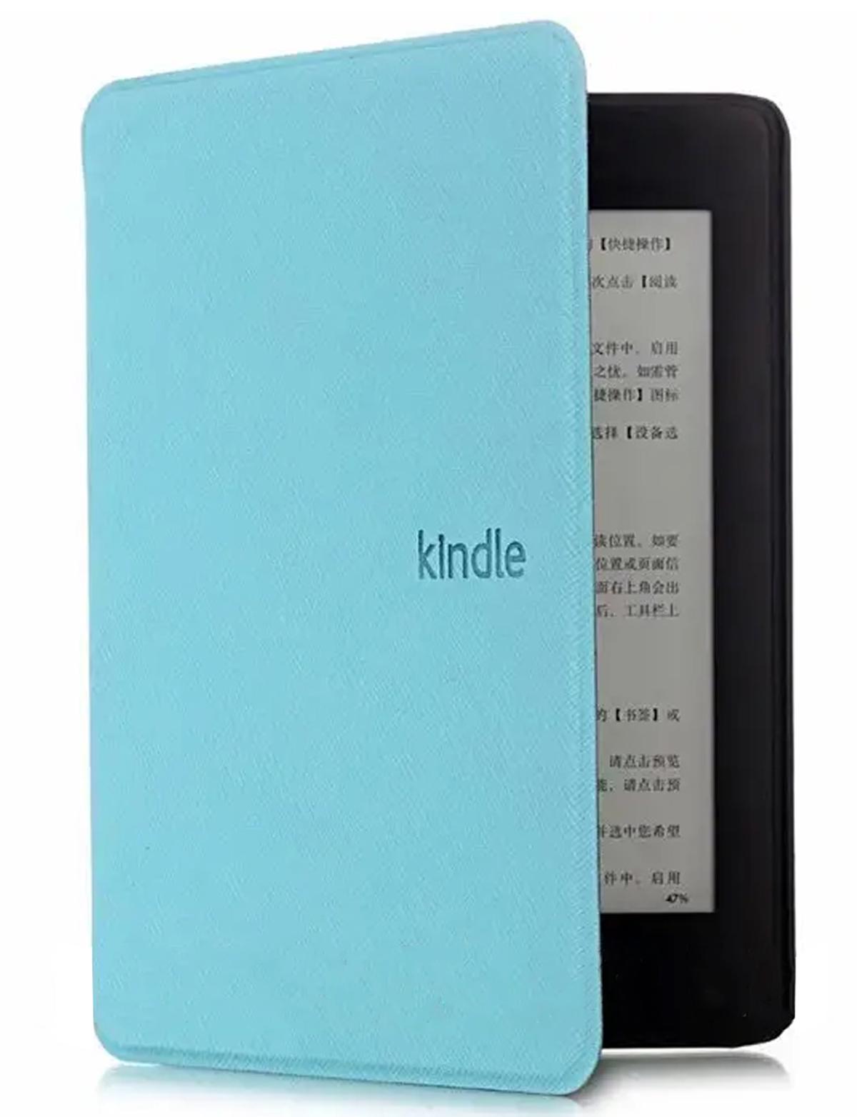 Чохол-книга обкладинка для Amazon Kindle 10th Gen Блакитний (367582422) - фото 1