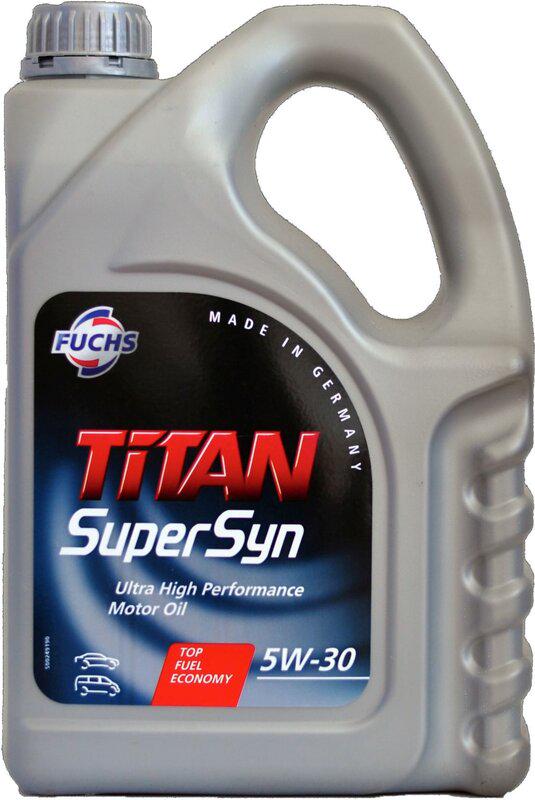 ᐉ Моторное масло Titan SuperSyn 5W-30 5 л (149)