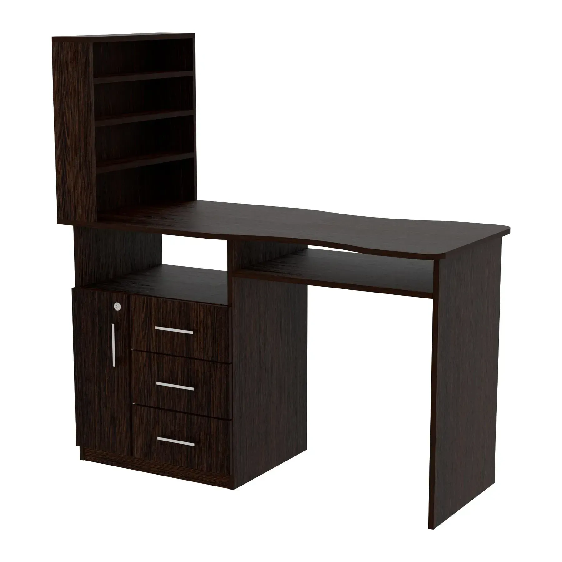 Стіл манікюрний Kontinent СМ-1 лівий 1230х550х1264 мм Венге Магія (29059325) - фото 1 Стіл манікюрний Kontinent СМ-1 лівий 1230х550х1264 мм Венге Магія (29059325) - фото 1