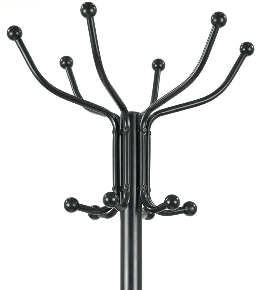 Вішалка підлогова для одягу з парасолькою АКЛАС Сумах Чорний (00164097) - фото 7 Вішалка підлогова для одягу з парасолькою АКЛАС Сумах Чорний (00164097) - фото 7