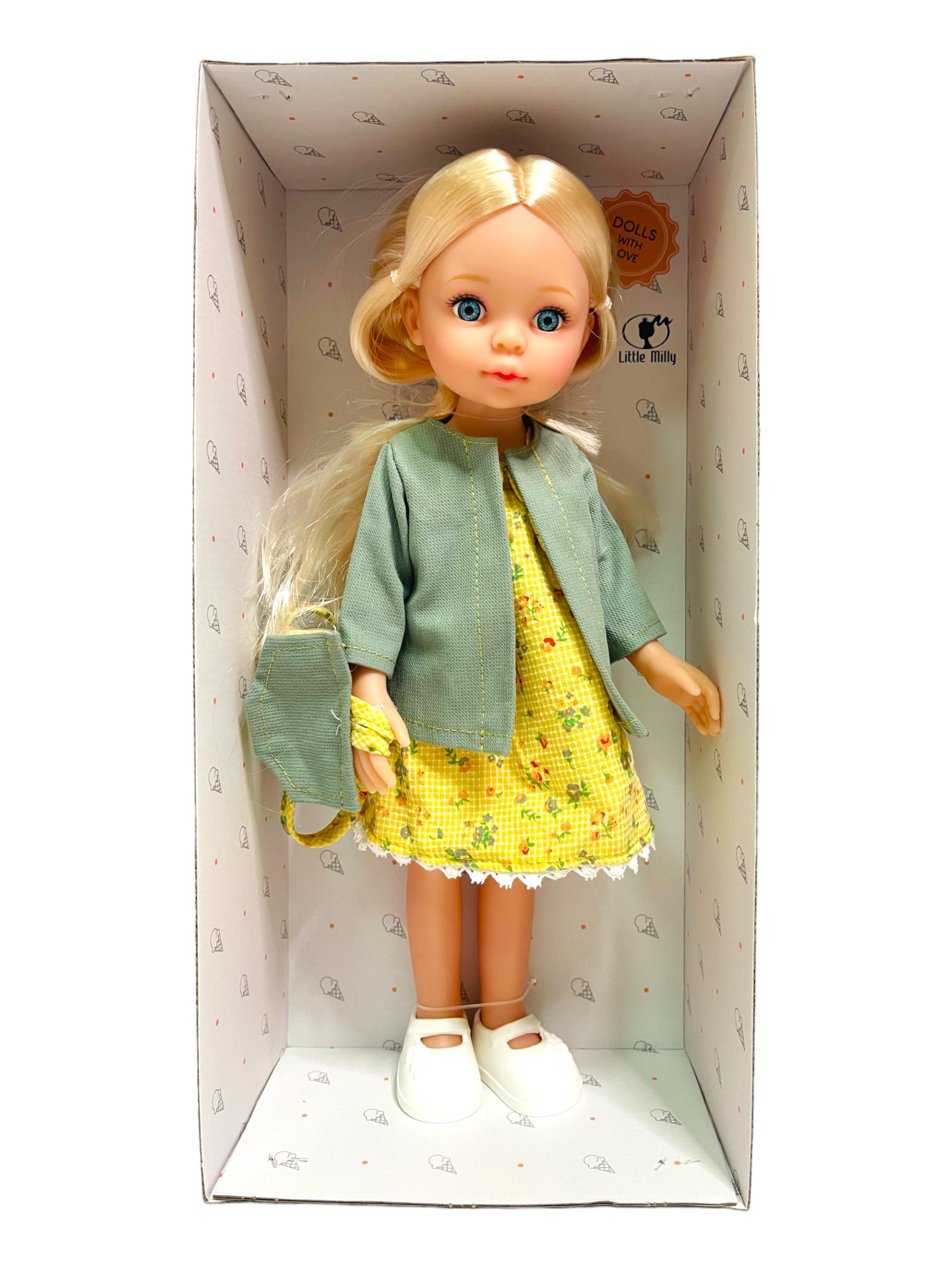 Лялька Little Milly в жовтій сукні (111390) - фото 2 Лялька Little Milly в жовтій сукні (111390) - фото 2