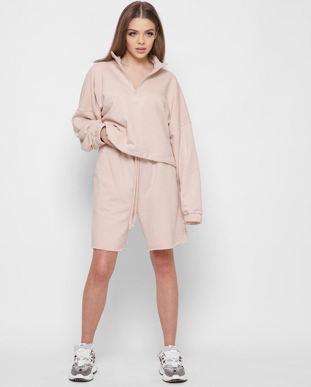 Свитшот Carica SV-7595-10 L Бежевый (2000002387909) - фото 2 Свитшот Carica SV-7595-10 L Бежевый (2000002387909) - фото 2