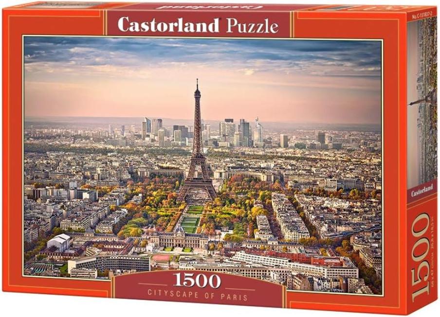 Пазл Castorland Панорама Парижа 1500 дет.