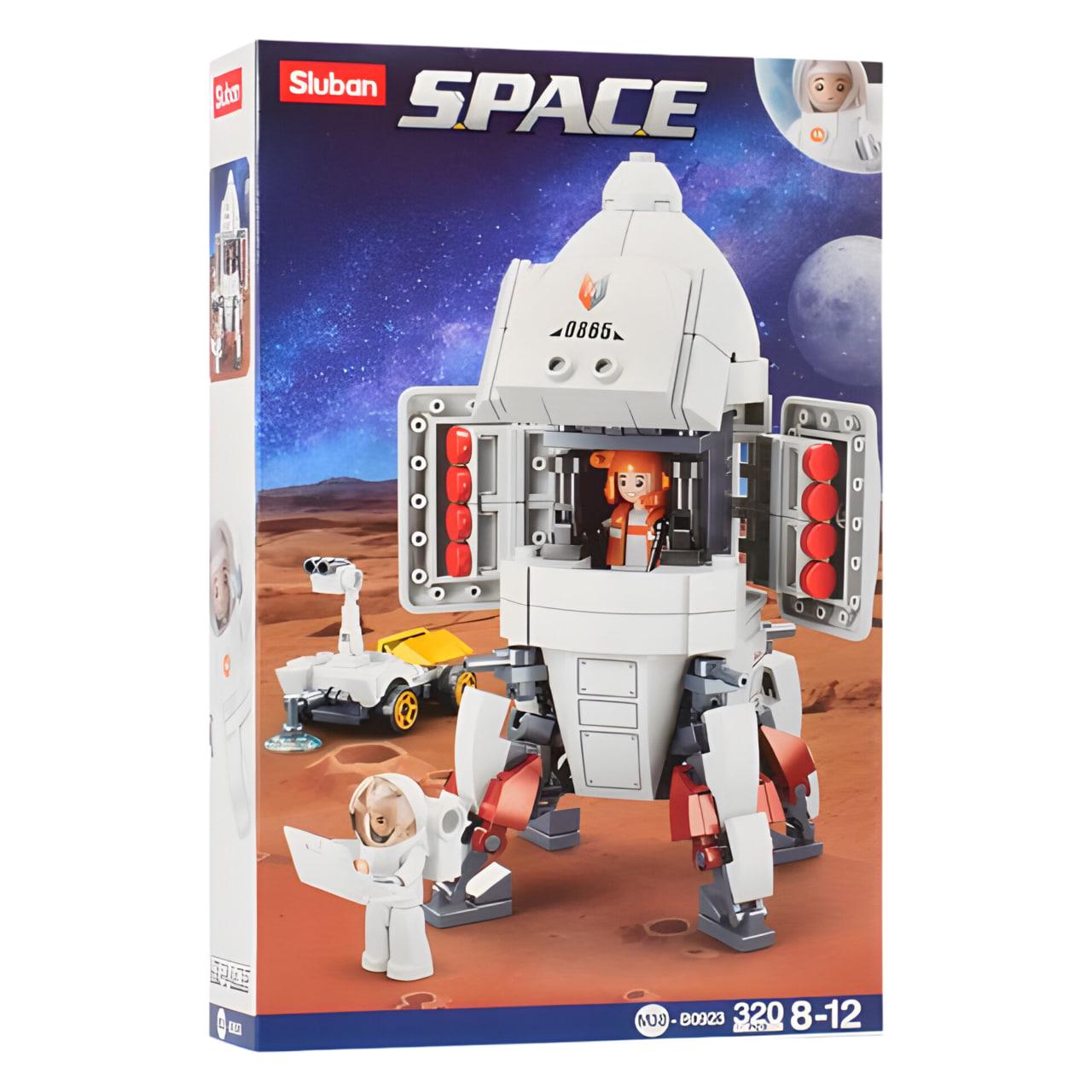 Конструктор Sluban Космическая ракета 320 дет. (M38-B0923) - фото 3 Конструктор Sluban Космическая ракета 320 дет. (M38-B0923) - фото 3