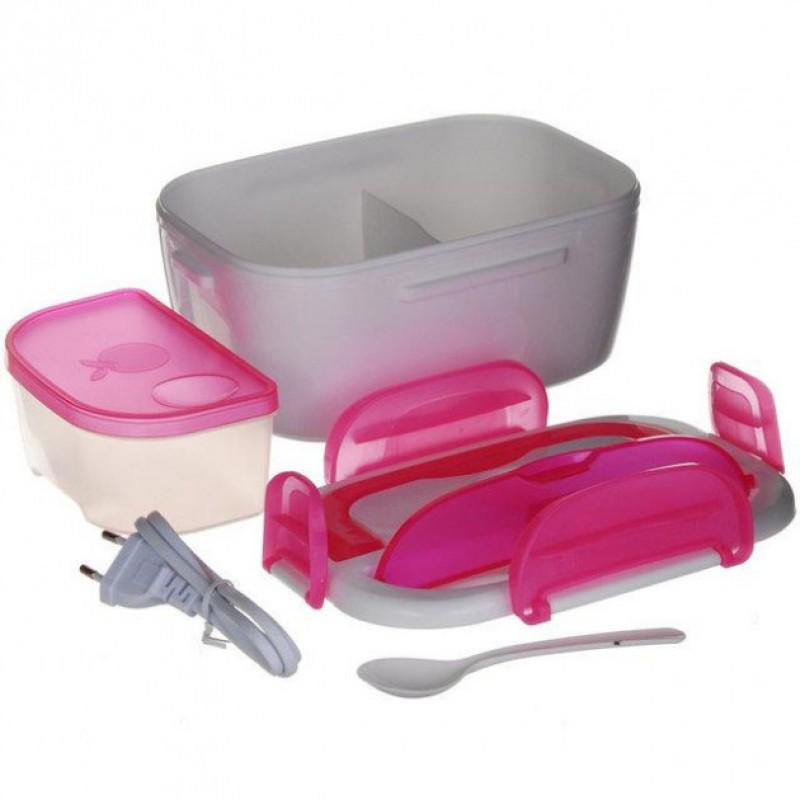 Ланч-бокс с подогревом VJTech YS-001 от сети 220 В Розовый (65) - фото 3 Ланч-бокс с подогревом VJTech YS-001 от сети 220 В Розовый (65) - фото 3