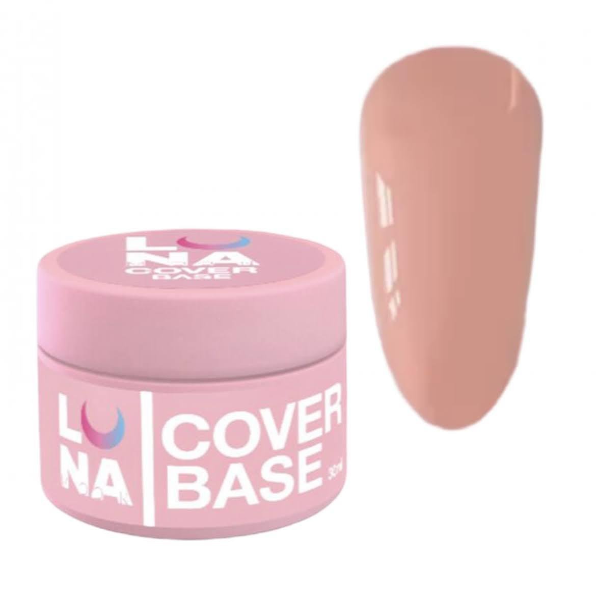База камуфлирующая Luna Moon Cover Base #1 30 мл Нюдовый База камуфлирующая Luna Moon Cover Base #1 30 мл Нюдовый