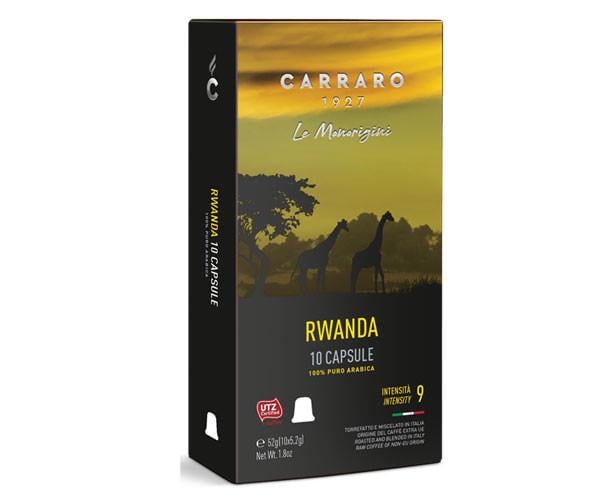 Кава в капсулах Nespresso Carraro RWANDA 10 шт. (Bij10001510)