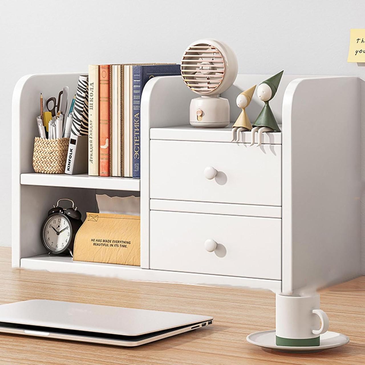 Полка книжная настольная из дерева Латесолия Зефир (КПА-039520)