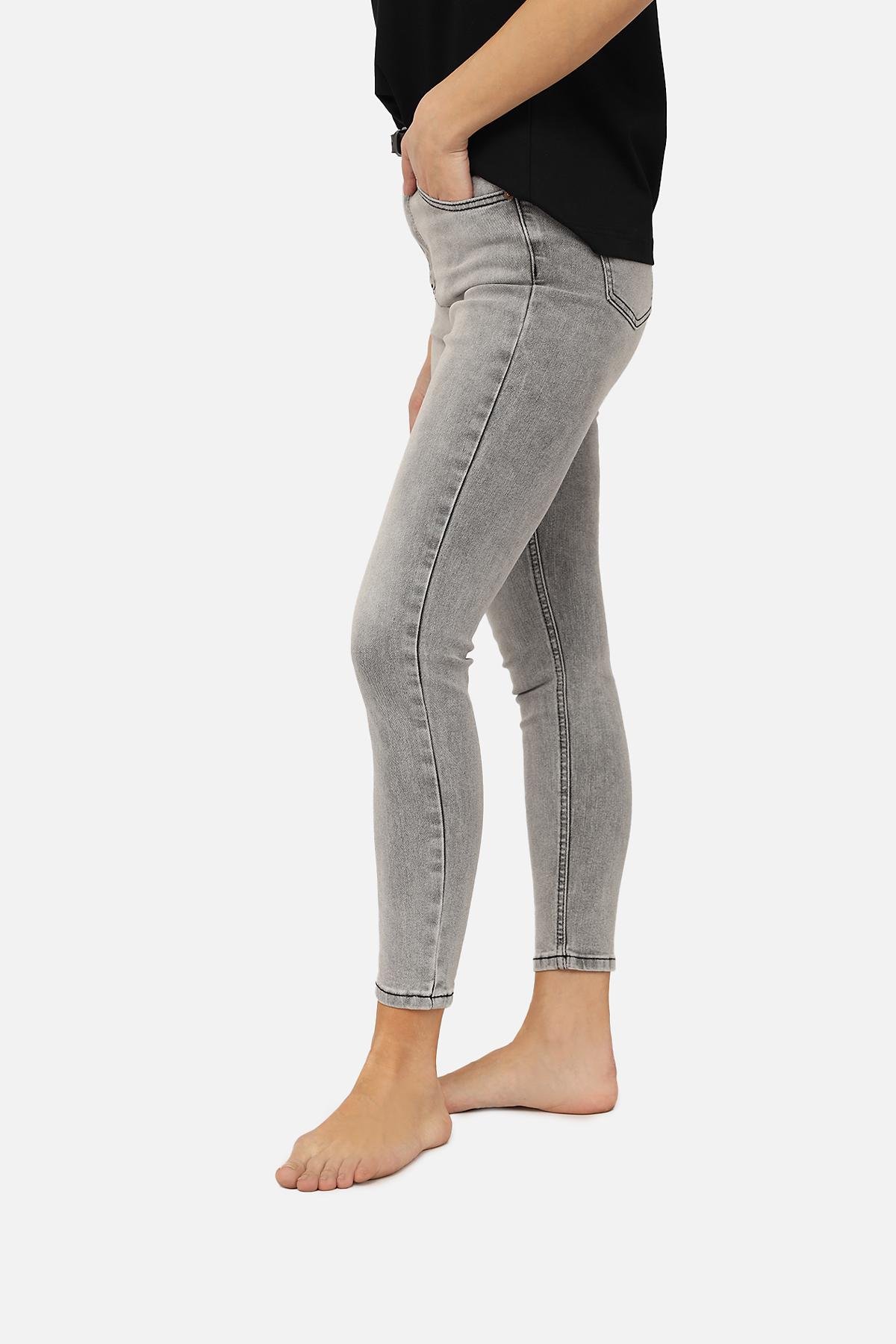 Джинси жіночі Slim ЦБ-00266052 р. 50 Світло-сірий (SKT001034892) - фото 3