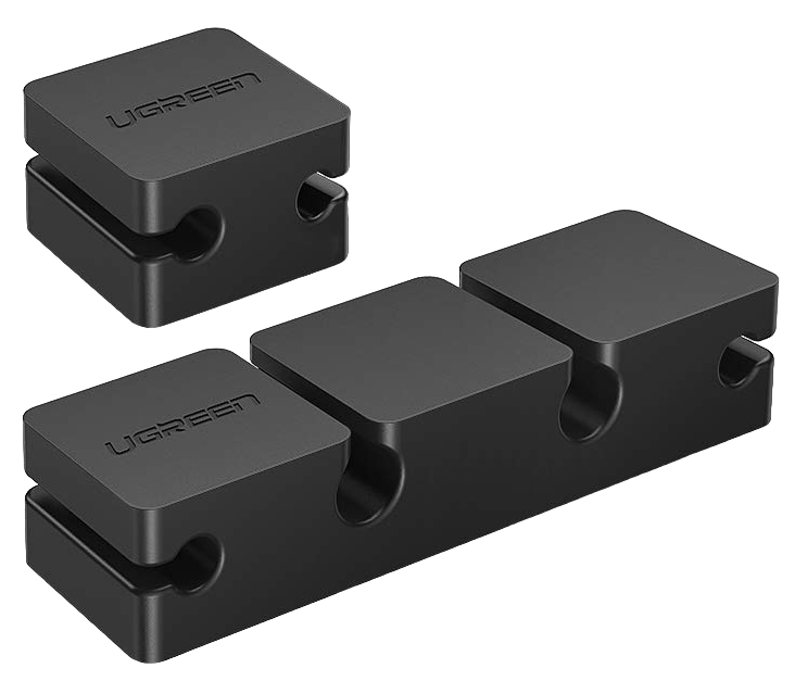 Органайзер для кабеля UGREEN LP208 Cable Holder Clips Black (70585)