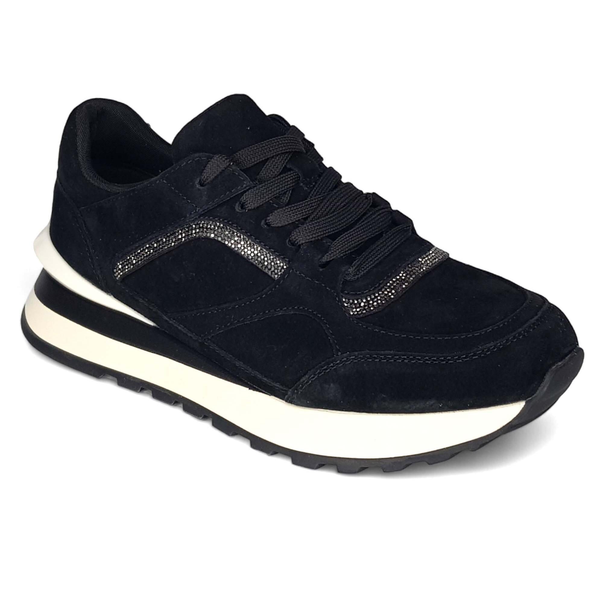 Кроссовки женские осенние Spur р. 37 Черный (035555-37)