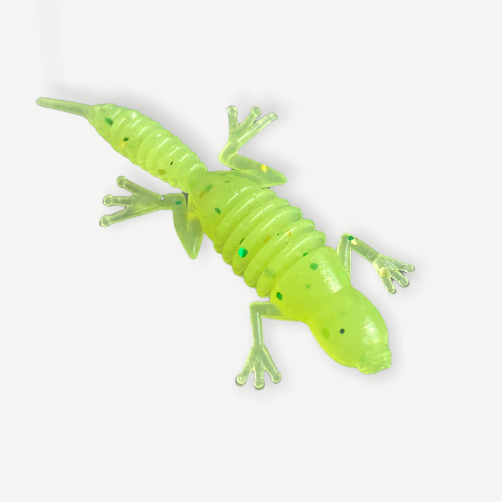 Силиконовые приманки Big Baits Gekko речная серия 1,6" 10 шт. # 114 Lime (1169114) - фото 4 Силиконовые приманки Big Baits Gekko речная серия 1,6" 10 шт. # 114 Lime (1169114) - фото 4
