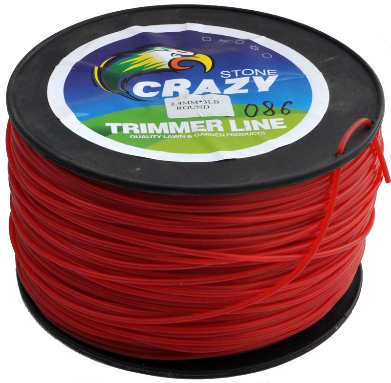 Леска косильная для триммера 2,4 мм круг 3 LB (les086)