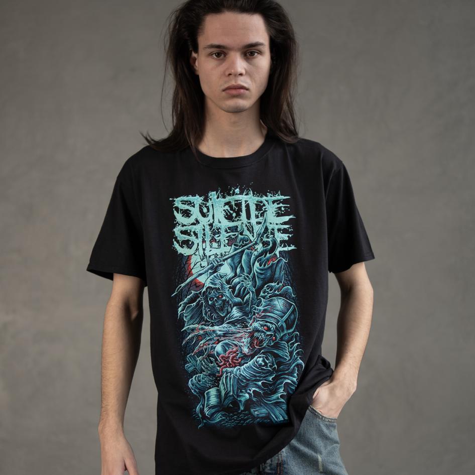 Футболка унисекс Suicide Silence Grim Reaper S Черный (00000001429)