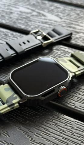 Смарт-годинник чоловічий Smart Watch TW11 AMOLED 49 мм Black (3520) - фото 12