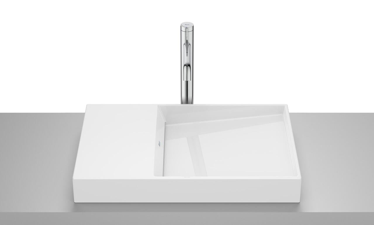 Умывальник накладной ROCA Horizon A32727900B 600x380x102 мм Белый (227763) - фото 2 Умывальник накладной ROCA Horizon A32727900B 600x380x102 мм Белый (227763) - фото 2