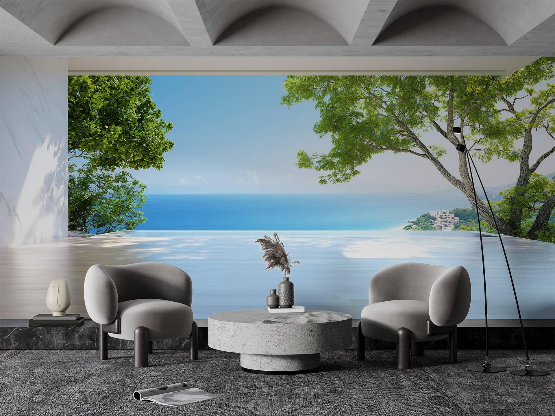 Фотообои флизелиновые Styleo Print-walls Пространство для мыслей 0625 300х200 см (Pw-0625)