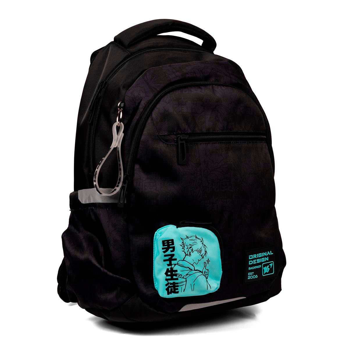 Рюкзак школьный YES TS-54 My Anime 41х29х14 см Черный (559964)