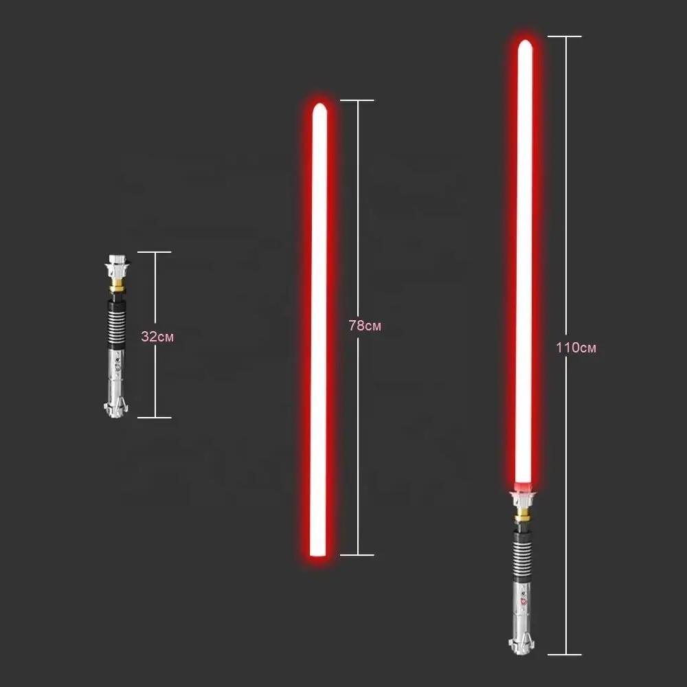 Меч лазерний світловий Neopixel зі звуком RGB Срібний (894-1) - фото 7