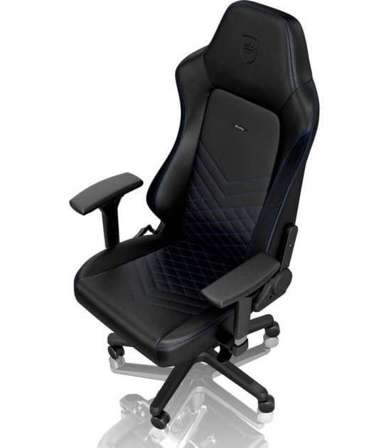 Кресло для геймеров Noblechairs Hero Black/Blue (10307200) - фото 4