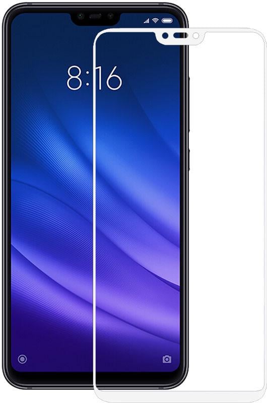 Защитное стекло Mocolo 2.5D Full Cover Tempered Glass Xiaomi Mi 8 Lite White - фото 1