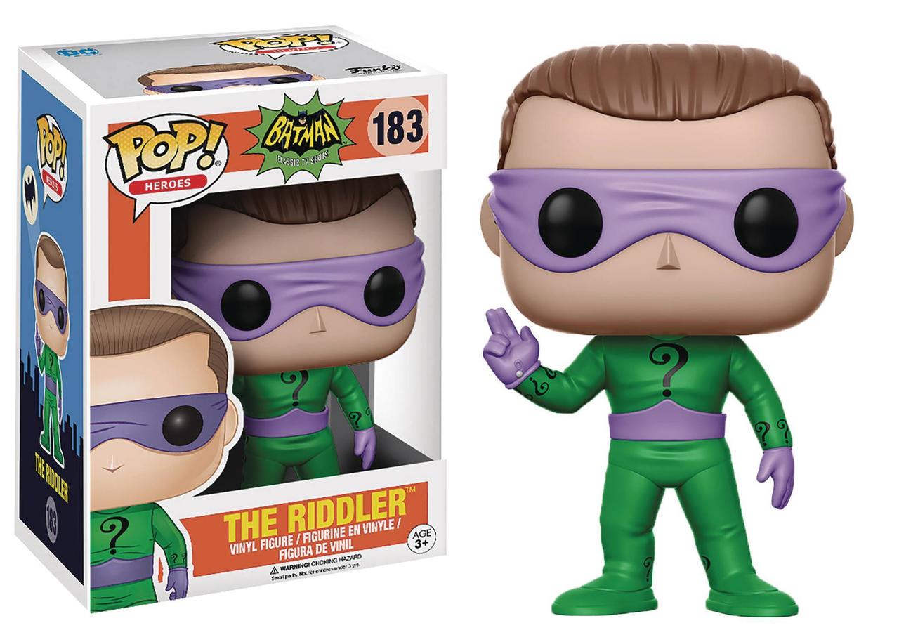 Дитяча ігрова фігурка Funko Pop Batman The Riddler 10 см (TR183) - фото 1