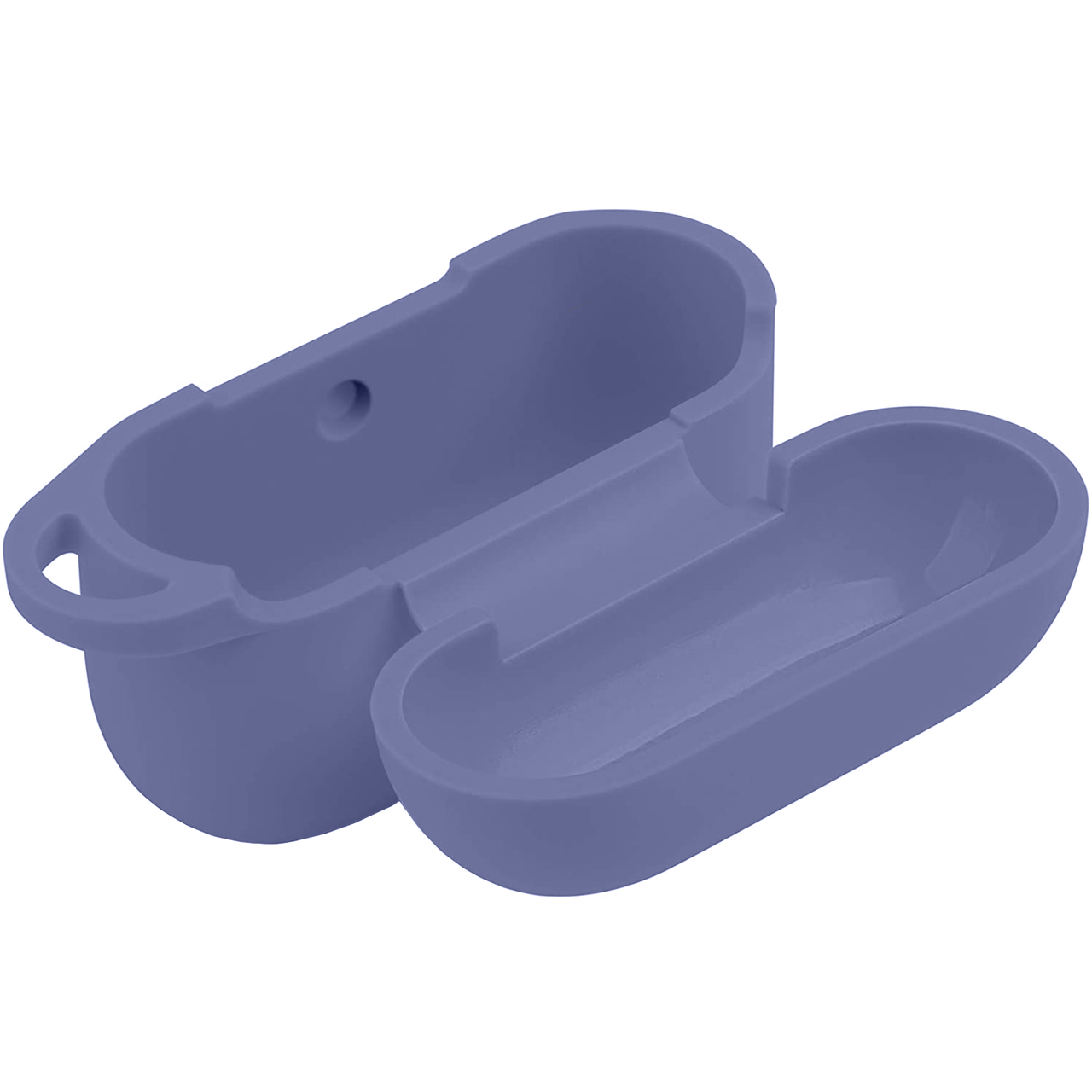 Силіконовий чохол для навушників Silicone Case for AirPods Pro 2, Lavander Grey - фото 3