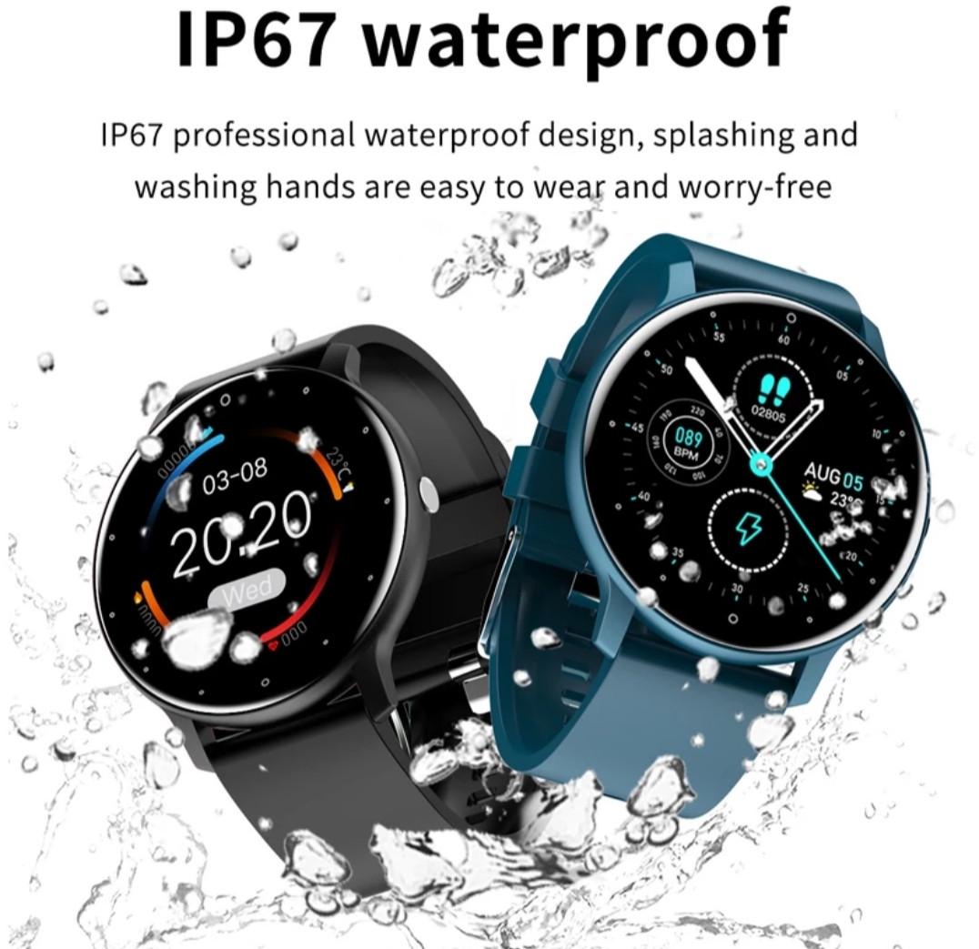 Наручний годинник Lige 0223B Smart Watch Чорний (000168) - фото 3