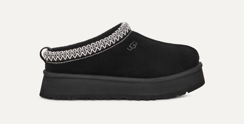 Черевики жіночі UGG Tazz Slipper р. 38 Black (20849399) - фото 1