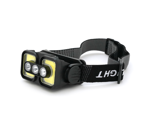 Фонарь налобный VOLTRONIC K361 IP44 USB-C Black (K361)