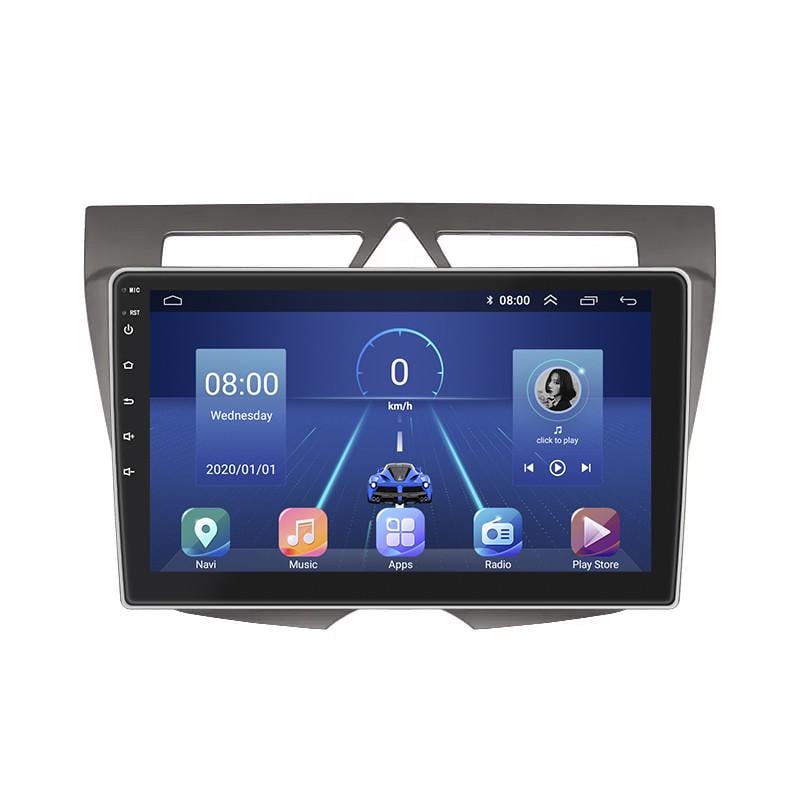 Магнитола штатная Lesko для Kia Picanto I Restyling 2007-2011 9" 6/128Gb 4G Wi-Fi GPS Top