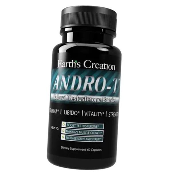 Натуральний бустер тестостерону Earth Creation Andro-T Natural Testosterone Booster 60 капс. (08604002)