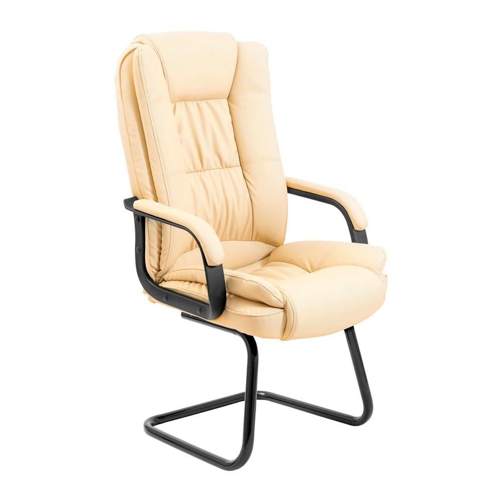 Офисное кресло руководителя Richman California VIP CF Rich натуральная кожа Lux Madras Бежевый (64ca425604b9e938a47ba250)