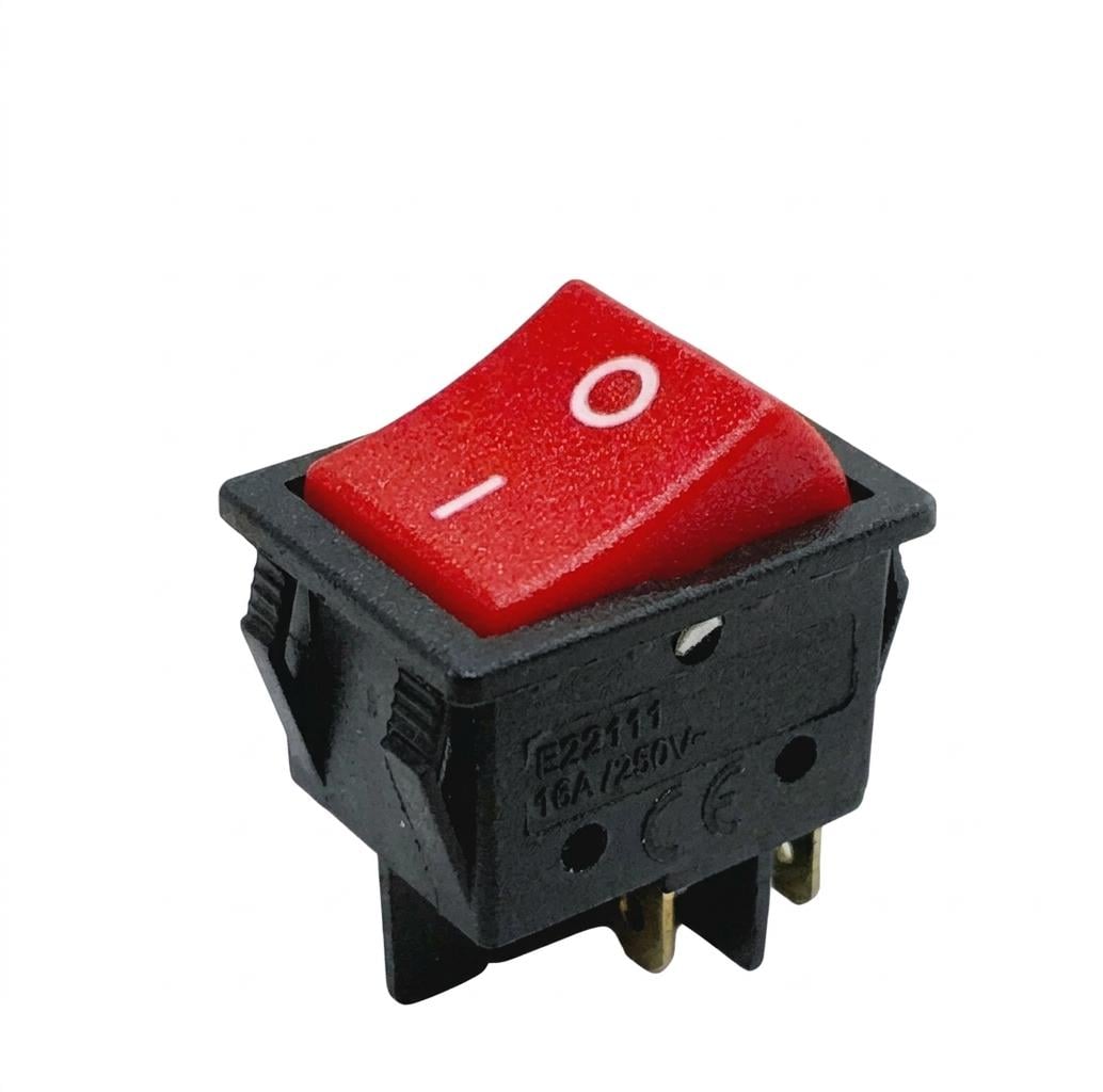 Переключатель-мини клавишный SPST 2Pin 3A 250 В KCD11 15x10 мм (1504969740)