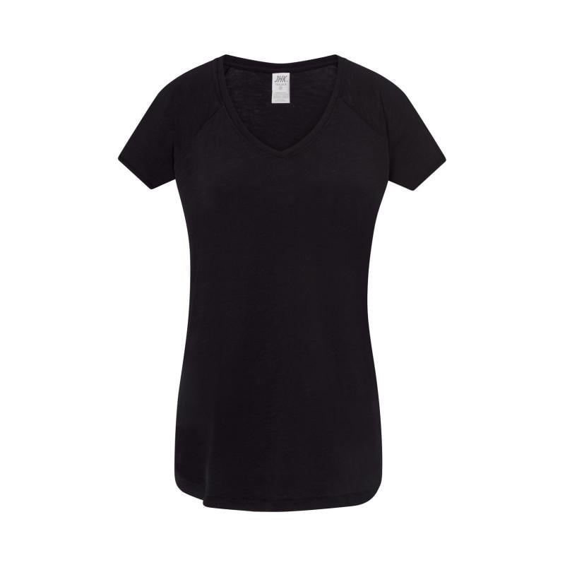 Футболка JHK URBAN SLUB LADY L/XL Чорний (BK)