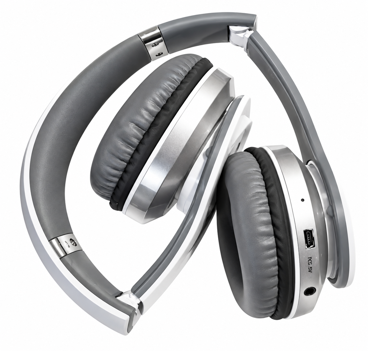 Навушники бездротові накладні Monster S450 Bluetooth з мікрофоном складані White (3511836)