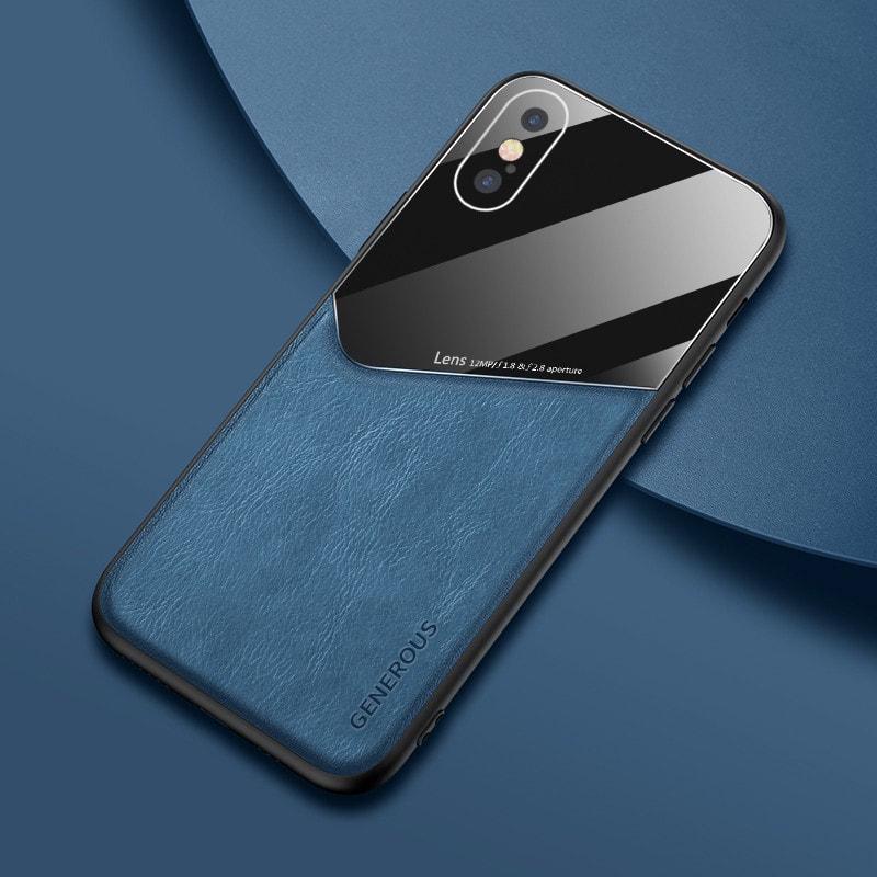 Комбинированный чехол Generous iPhone X Blue (36169-28)