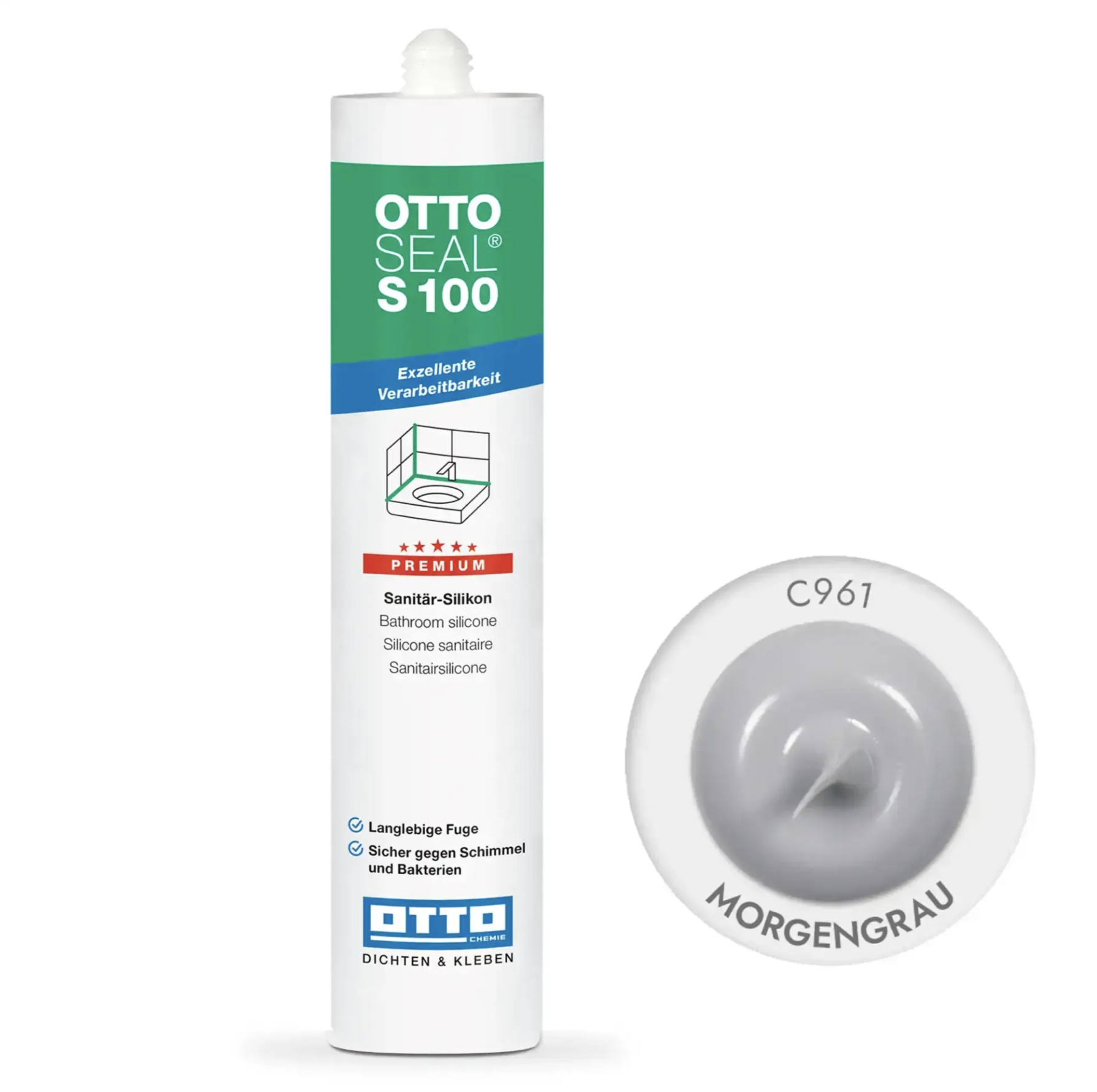 Герметик силіконовий OTTOSEAL S100 С961 (S100C961) Герметик силіконовий OTTOSEAL S100 С961 (S100C961)